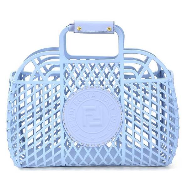 Fendi Handbags - Fendi Basket Handbag Blue